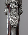 Double-Barrel Breech-Loading Pinfire Shotgun, J. C. A. Brun (French, Paris, active 1849–72), Steel, wood (walnut), gold, French, Paris