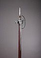 Horseman’s Ax of Cardinal Ippolito de’ Medici (1511–1535), Steel, gold, wood, Italian