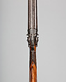 Side-by-Side Self-Priming Pellet-Lock Shotgun, Joseph Egg (British (born France), Huningue 1775–1837 London), Steel, wood (walnut, rosewood), brass, British, London