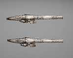 Pair of Flintlock Pistols, Alexander Campbell (Scottish, Doune, died 1790), Steel, silver, Scottish, Doune