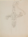 Designs for the Ornament of Swords and Firearms, Workshop of Louis-François Devisme (French, Paris, active 1833–1886), Leather, paper, pencil, ink, colored wash, French, Paris