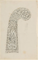 Designs for the Ornament of Swords and Firearms, Workshop of Louis-François Devisme (French, Paris, active 1833–1886), Leather, paper, pencil, ink, colored wash, French, Paris