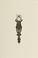Designs for the Ornament of Swords and Firearms, Workshop of Louis-François Devisme (French, Paris, active 1833–1886), Leather, paper, pencil, ink, colored wash, French, Paris