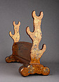 Sword Stand (<i>Katana Kake</i>), Wood, lacquer, Japanese