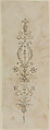 Design for the Decoration of Firearms, Nicolas Noël Boutet  French, Pencil, ink, gray wash on paper, French, Versailles