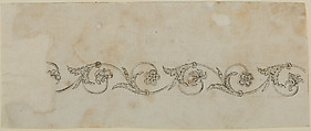 Design for the Decoration of Firearms, Nicolas Noël Boutet  French, Pencil, ink, gray wash on paper, French, Versailles