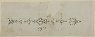 Design for the Decoration of Firearms, Nicolas Noël Boutet  French, Pencil, ink, gray wash on paper, French, Versailles