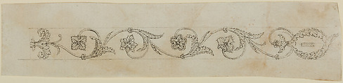 Design for the Decoration of Firearms, Nicolas Noël Boutet  French, Pencil, ink, gray wash on paper, French, Versailles