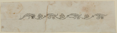 Design for the Decoration of Firearms, Nicolas Noël Boutet French, Pencil, ink, gray wash on paper, French, Versailles