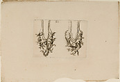 Nouveaux Ornemens D'Arquebuseries, Gilles Demarteau (French, Liège 1722–1776 Paris), Ink on paper, French, Paris
