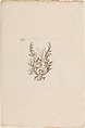 Nouveaux Ornemens D'Arquebuseries, Gilles Demarteau (French, Liège 1722–1776 Paris), Ink on paper, French, Paris