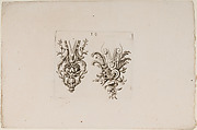 Nouveaux Ornemens D'Arquebuseries, Gilles Demarteau (French, Liège 1722–1776 Paris), Ink on paper, French, Paris