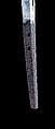 Blade for a Sword (Katana), Inscribed Etchū no kami Fujiwara Takahira (Japanese, active early 17th century), Steel, Japanese