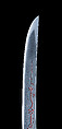 Blade for a Short Sword (Wakizashi), Blade inscribed by Yoshitane (Japanese, active 17th century), Steel, lacquer, Japanese