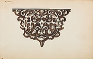 Album of Firearms Ornament Containing Approximately Five Hundred and Forty Inked Impressions of Engraved Firearms Locks and Mounts, and Forty-Two Original Pen and Ink Designs on Forty Double-Sided Leaves, Ink on paper, Belgian and French