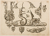 Plate Two from Plusieurs Models des plus nouuelles manieres qui sont en usage en l'Art de Arquebuzerie, C. Jacquinet  French, Engraving, French, Paris