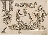 Plate Three from Plusieurs Models des plus nouuelles manieres qui sont en usage en l'Art de Arquebuzerie, C. Jacquinet  French, Engraving, French, Paris