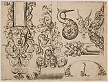 Plate Six from Plusieurs Models des plus nouuelles manieres qui sont en usage en l'Art de Arquebuzerie, C. Jacquinet  French, Engraving, French, Paris