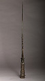 Replica of a Sinhalese Ceremonial Spearhead, Eisenhüttenwerk Mägdesprung (German, Mägdesprung 1646–1972), Cast iron, German