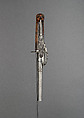 Combination Flintlock Pistol and Sword, Attributed to Johannes Andreas Niefind (German, 1674–1731), Steel, wood, German, Saxony