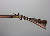 Flintlock Longrifle, Possibly by George Schreyer, Sr. (American, Conewago, Pennsylvania 1739–1819 Hanover, Pennsylvania), Wood (maple), steel, iron, brass, American, York County, Pennsylvania