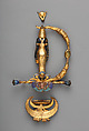 Presentation Sword Honoring Commandant Jean-Baptiste Marchand (1863–1934) for His Conduct at Fashoda, Hilt designed by Jean-Joseph-Marie-Anatole Marquet de Vasselot (French, Paris 1840–1904 Neuilly-sur-Seine), Copper alloy, gold, enamel, jade, steel, French, Paris