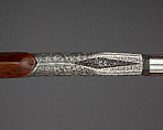 Evans Repeating Rifle Co. Transition Model Lever Action Musket, Manufactured by Evans Repeating Rifle Company (American, Mechanic Falls, Maine 1873–1881), Wood, steel, nickel, American, Mechanic Falls, Maine and New York