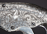 Evans Repeating Rifle Co. Transition Model Lever Action Musket, Manufactured by Evans Repeating Rifle Company (American, Mechanic Falls, Maine 1873–1881), Wood, steel, nickel, American, Mechanic Falls, Maine and New York