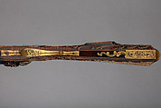 Flintlock Longrifle, Made and engraved by Judson J. Brennan (American, born Lansing, Michigan, 1955), Wood (sugar maple), steel, silver, gold, brass, American, Tenderfoot Hill, Alaska
