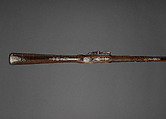Flintlock Gun, Jean-Joseph Charrière (French, recorded between 1744 and 1756), Steel, gold, silver, walnut, French, Paris