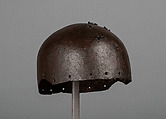 Small Sallet (Celatina), Stamped with a mark belonging to the Missaglia workshop (Italian, Milan, recorded 1430–1529), Steel, Italian, Milan