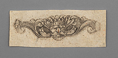 Pull of Engraved Firearm Ornament, Ink, paper, French