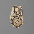 Pull of Engraved Firearm Ornament, Ink, paper, French