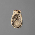 Pull of Engraved Firearm Ornament, Ink, paper, French