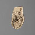 Pull of Engraved Firearm Ornament, Ink, paper, French