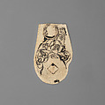 Pull of Engraved Firearm Ornament, Ink, paper, French