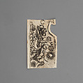 Pull of Engraved Firearm Ornament, Ink, paper, French