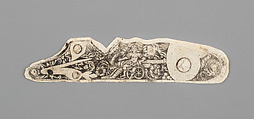 Pull of Engraved Firearm Ornament, Ink, paper, French