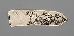 Pull of Engraved Firearm Ornament, Gulielmo Plecso  Italian, Ink, paper, Italian, Venice