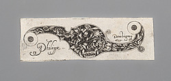 Engraving of a Wheellock Pistol, Philippe Daubigny  French, Ink, paper, French, Paris
