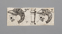 Engraving of a Wheellock Pistol, Philippe Daubigny  French, Ink, paper, French, Paris