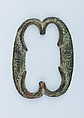 Buckle, Bronze, patina, Spanish