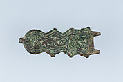 Buckle Shank, Copper alloy, tin, Visigothic