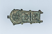 Buckle Shank, Copper alloy, tin (?), Visigothic