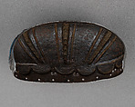 Toe Cap for a Foot Defense (Sabaton), Steel, gold, German