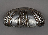 Toe Cap for a Foot Defense (Sabaton), Steel, gold, German