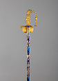 Sword and Scabbard Presented to Captain Samuel Chester Reid (1783–1861), John Targee (American, ca. 1774–1850), Gold, brass, steel, American, New York