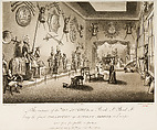 The interior of the Oplotheca in Brook St. Bond St. being the finest Collection of Antient Armour in Europe, now open for public inspection, William Marshall Craig British, Etching and engraving, British, London