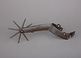 Rowel Spur (Right), Iron alloy, Hungarian