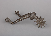 Rowel Spur, Iron alloy, German, possibly Saxony